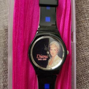 Commerative Princess Diana Watch 1997 Hong Kong Rare!